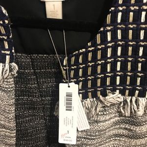 Chico’s short jacket .never work sale price 49.99